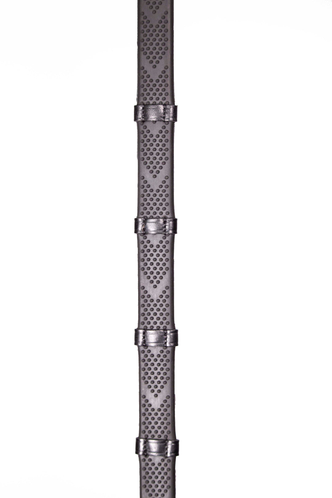 Rubber Reins Black