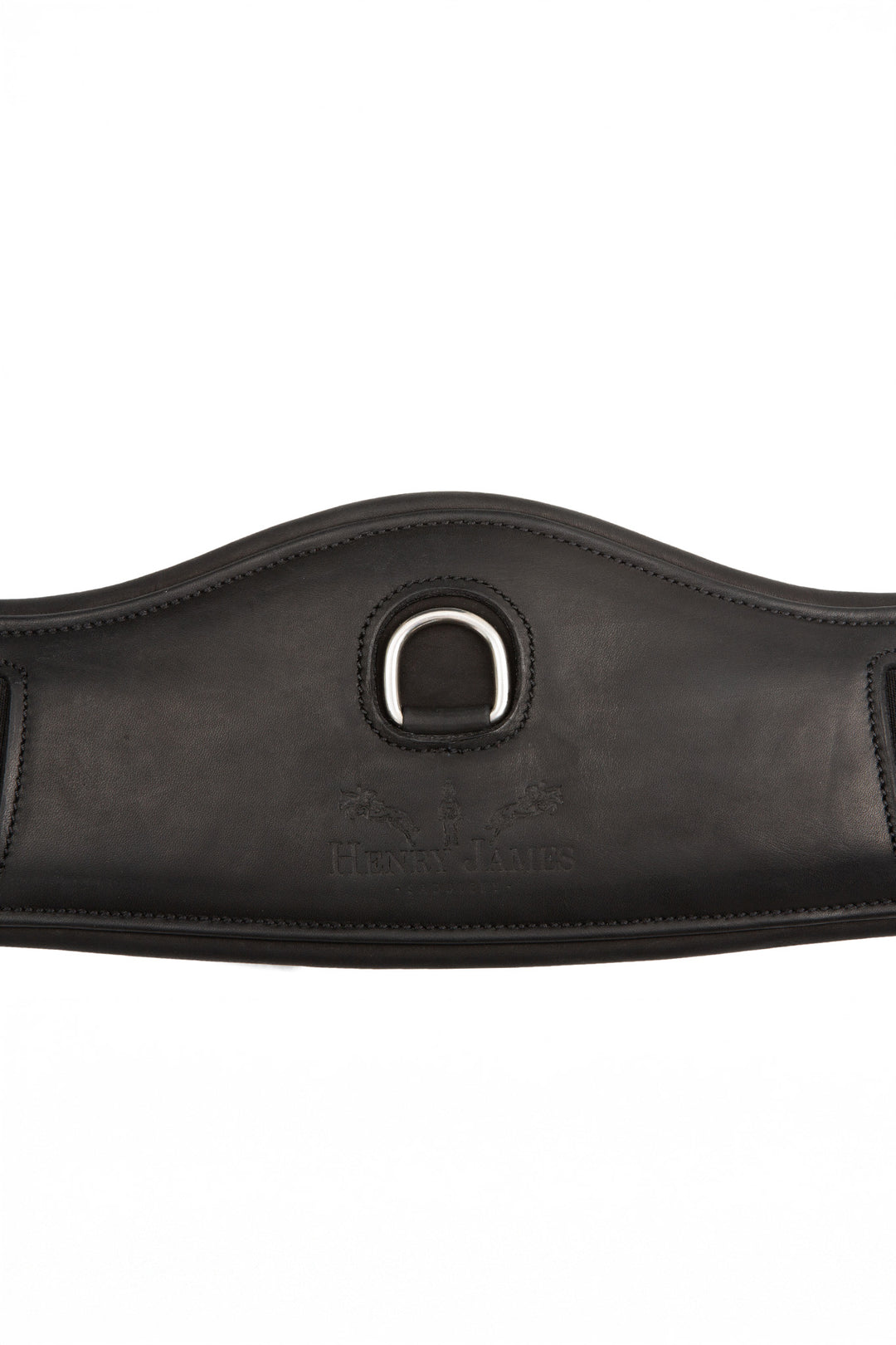 Leather Anatomic Short Girth Black