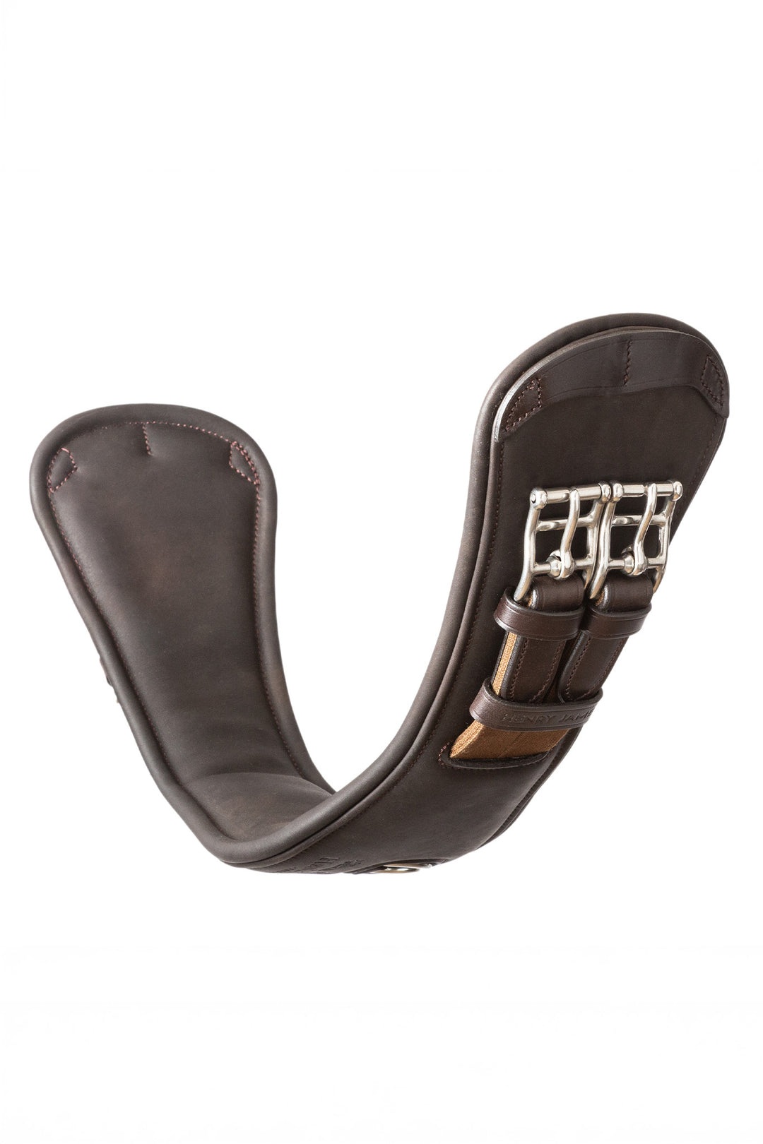 Anatomic Short Leather Girth Brown