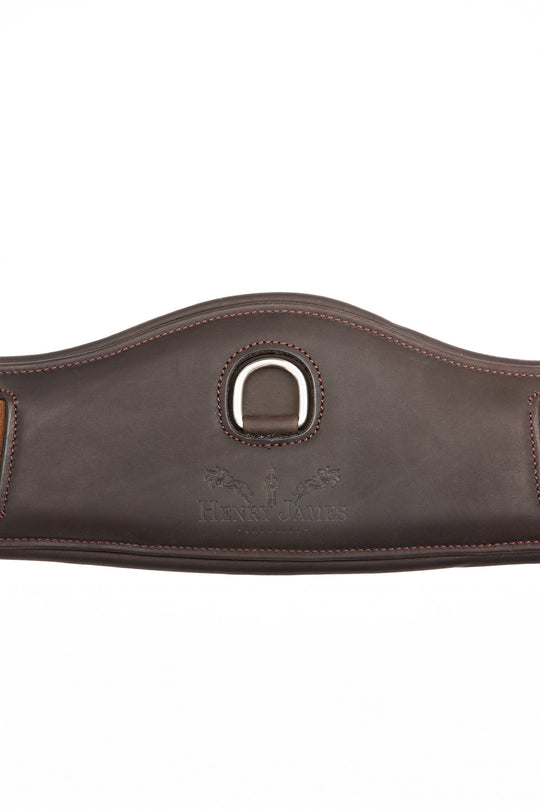 Anatomic Short Leather Girth Brown