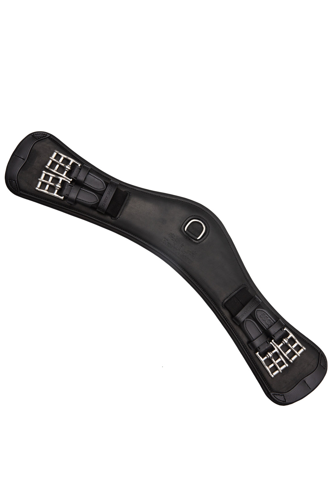 Anatomical Short Leather Girth black