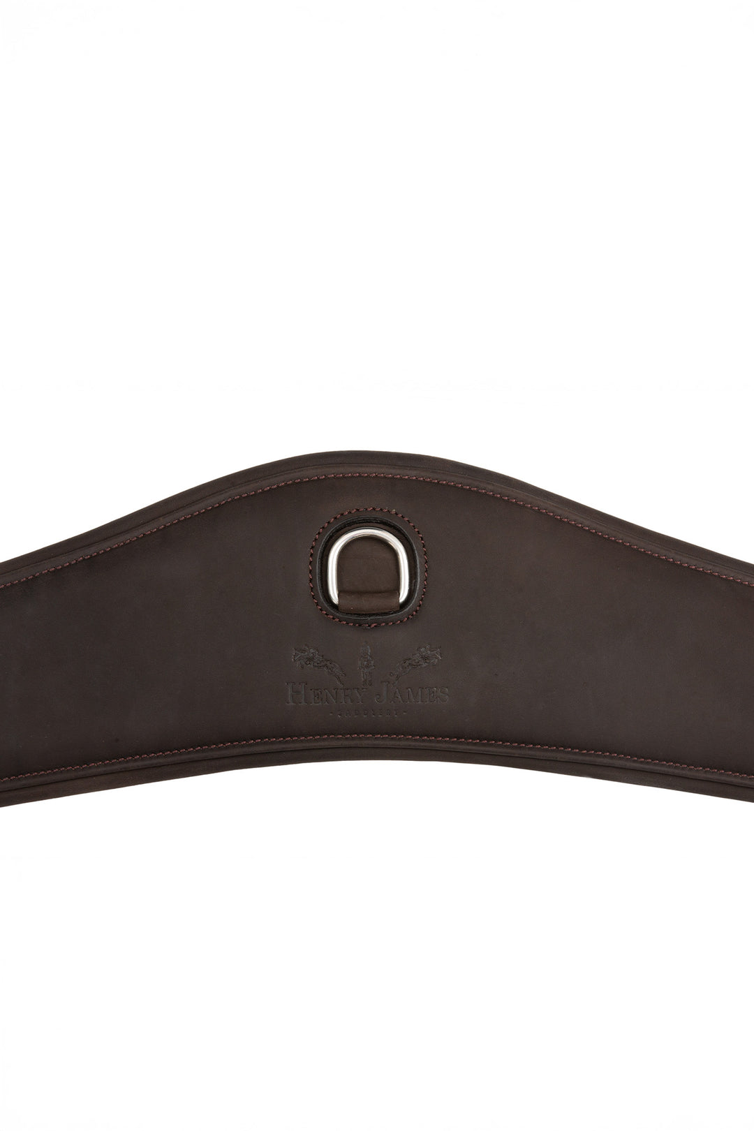 Anatomical Short Leather Girth brown