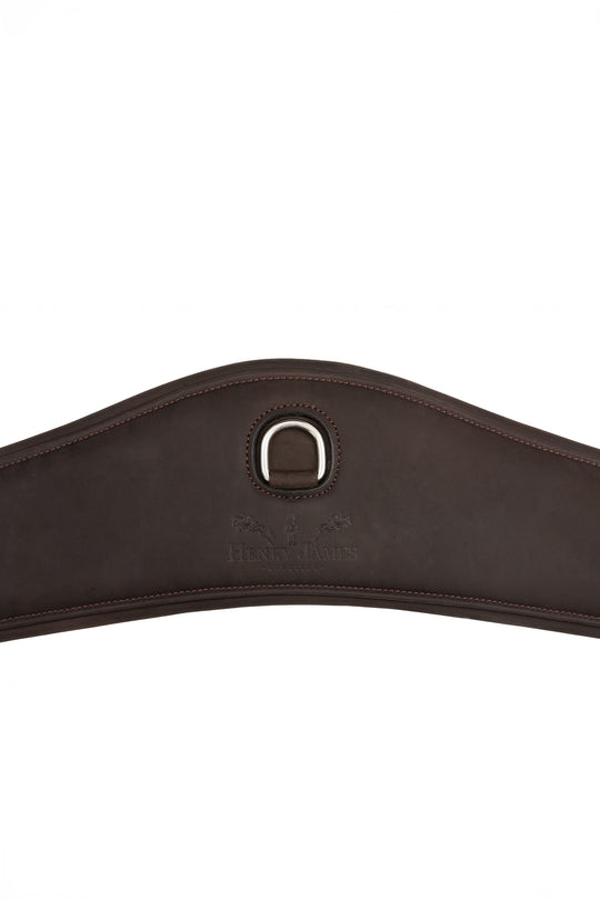 Anatomical Short Leather Girth brown