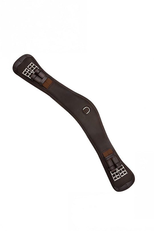 Anatomical Short Leather Girth brown