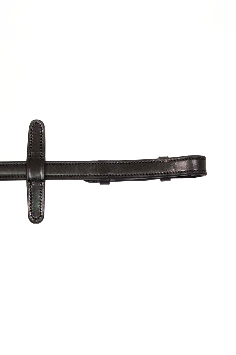 Calfskin Supergrip reins with stoppers