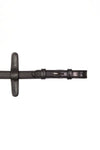 BioThane Bio Grip Hybrid Rubber Reins with Leather Stoppers