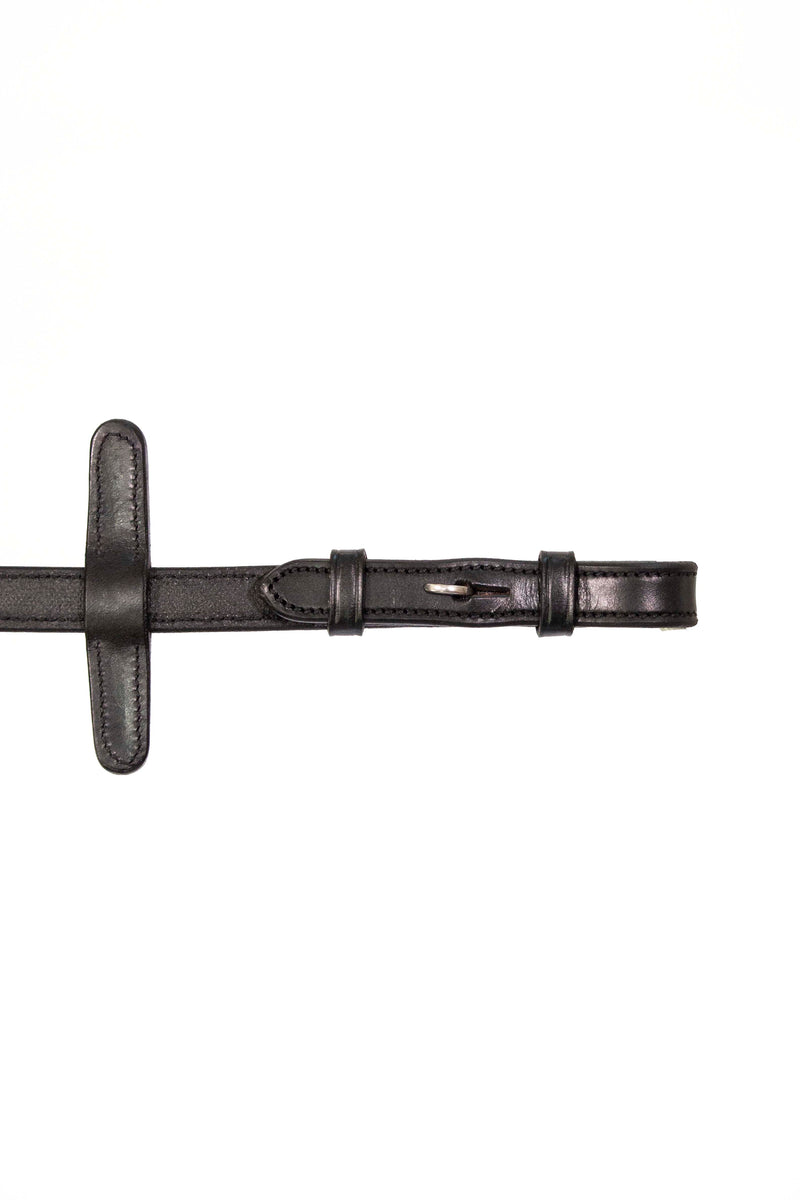 BioThane Bio Grip Hybrid Rubber Reins with Leather Stoppers