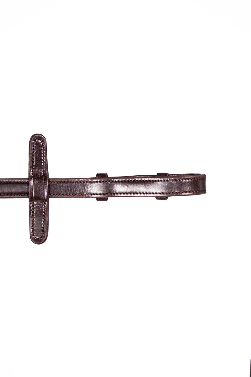 Xtreme Eventer Hybrid Rubber reins with Leather Stoppers