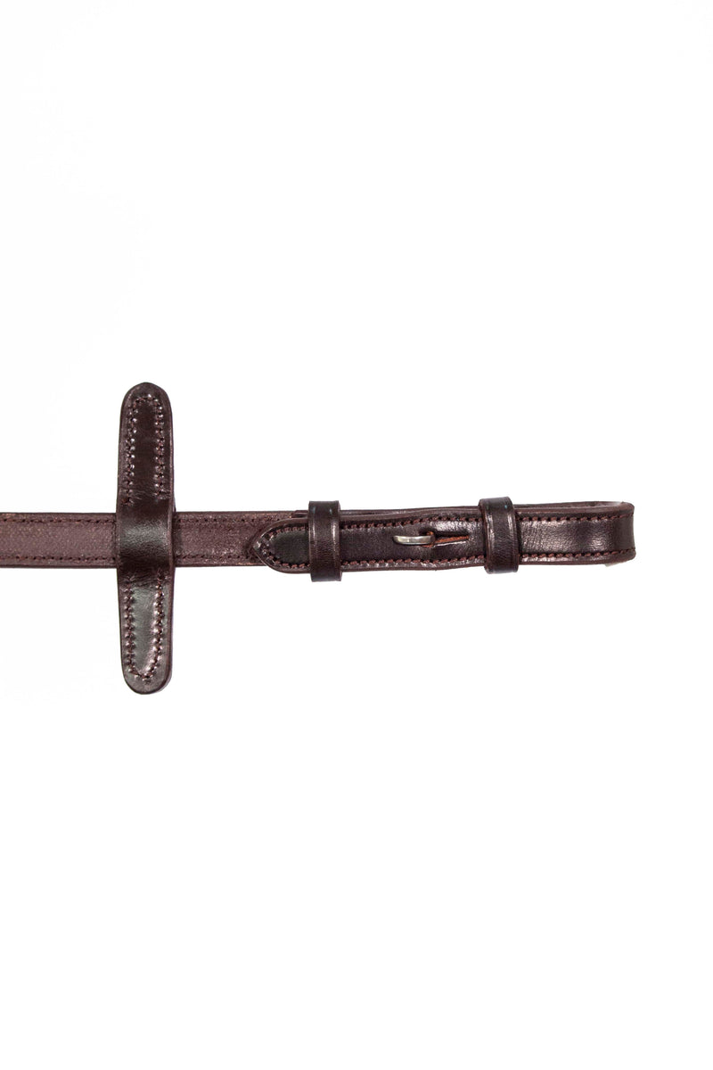 BioThane Bio Grip Hybrid Rubber Reins with Leather Stoppers