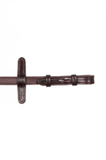 Calfskin Supergrip reins with stoppers