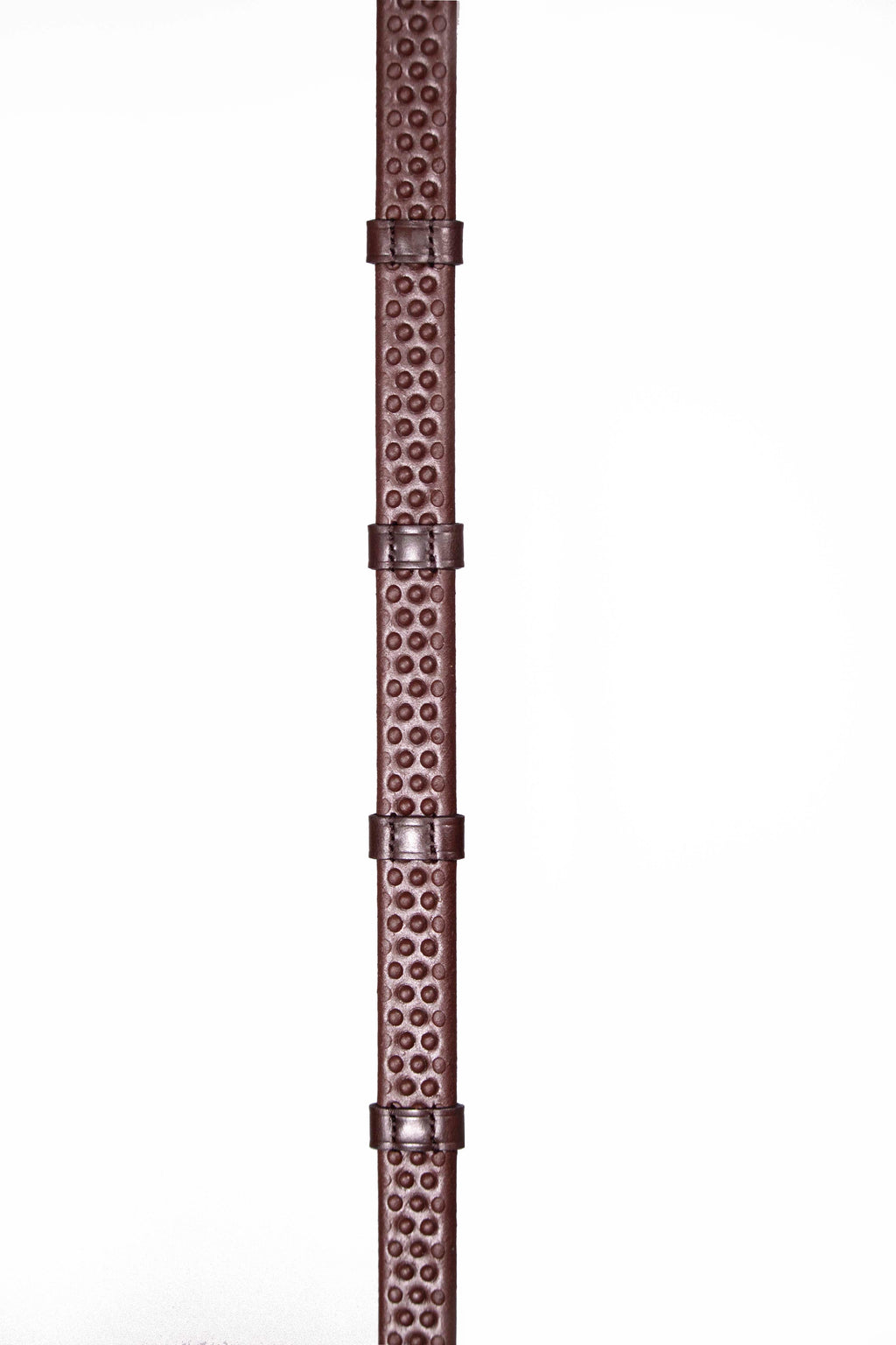 BioThane Bio Grip Hybrid Rubber Reins with Leather Stoppers