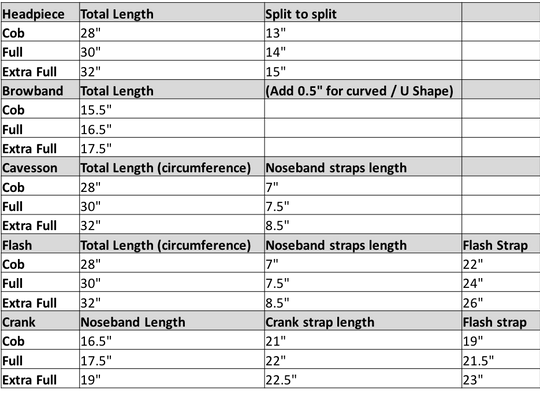 Curved browband - FACTORY SECONDS