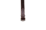 Small Pimple Hybrid Rubber Reins with Leather Stoppers
