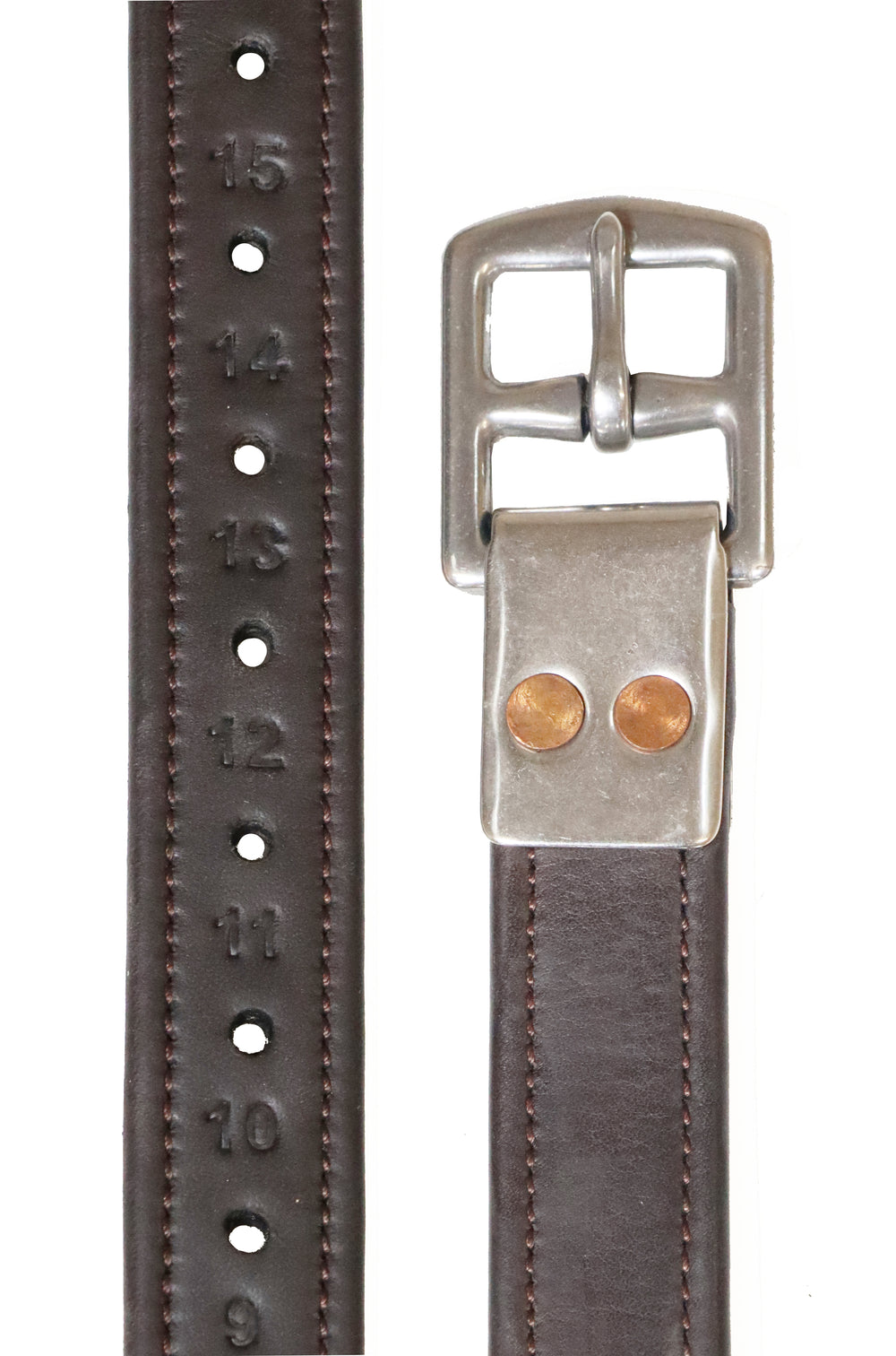 Calfskin stirrup leathers