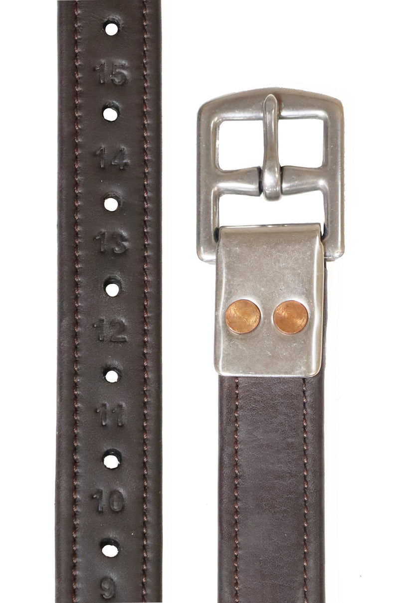 Calfskin stirrup leathers
