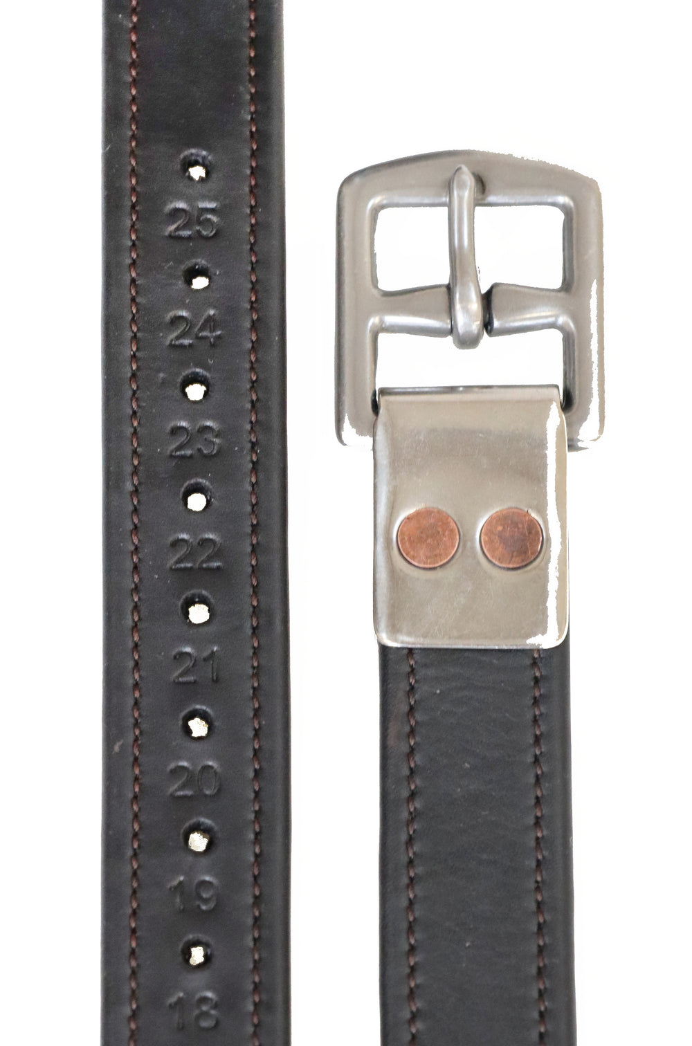 Precision calfskin stirrup leathers