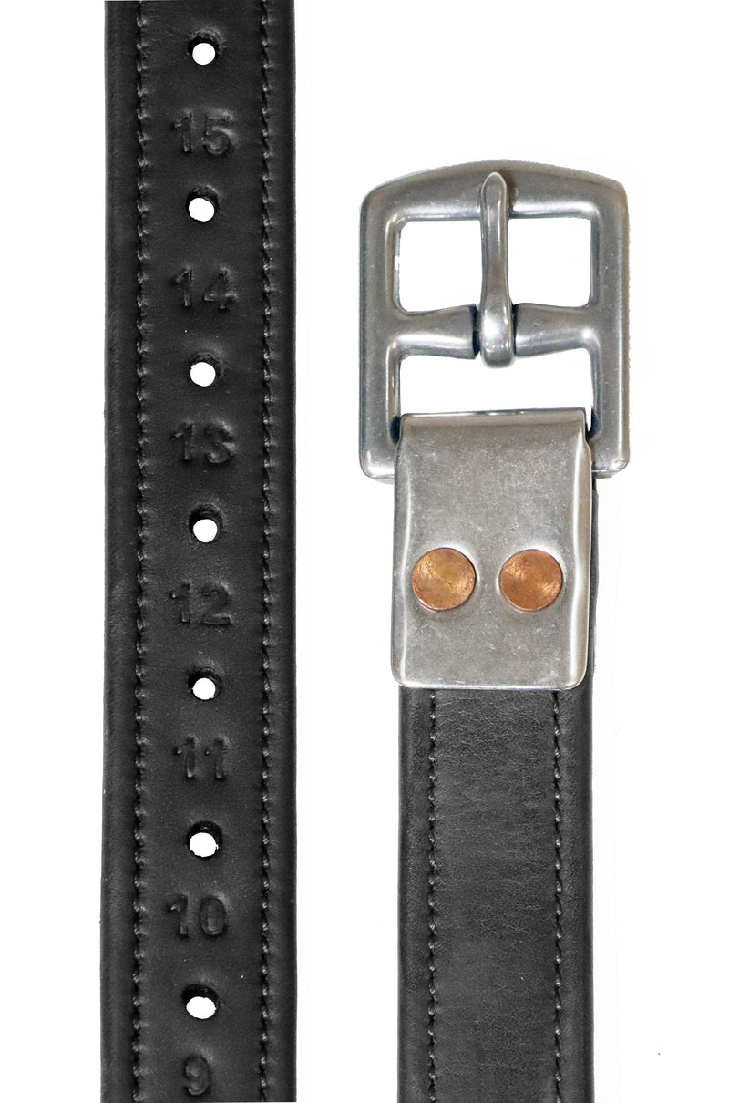 Calfskin stirrup leathers