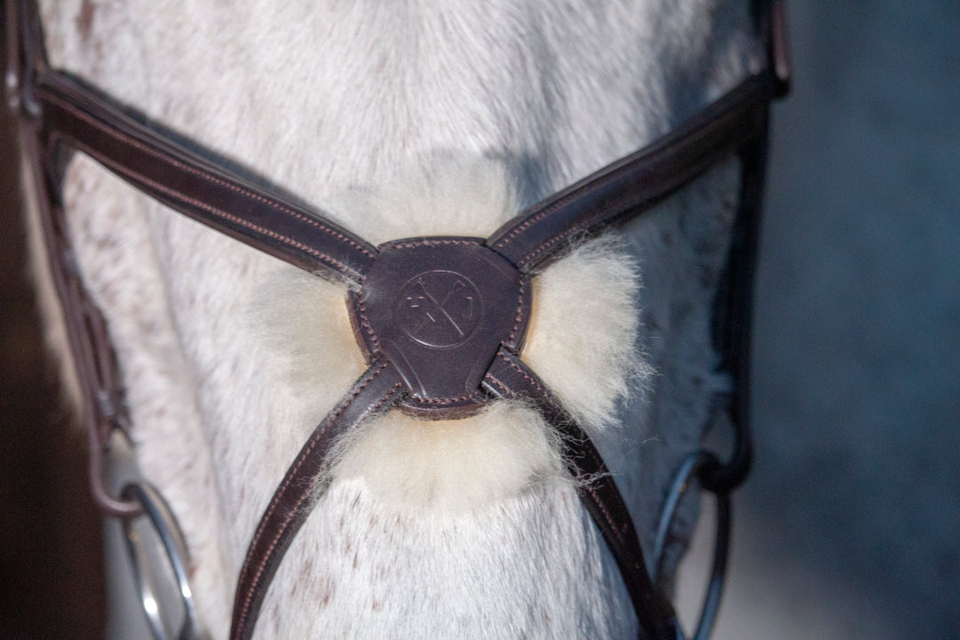 Sheepskin Grackle Bridle