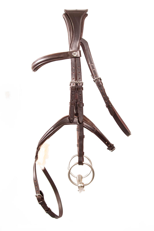 Sheepskin Grackle Bridle