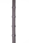 Xtreme Eventer Hybrid Rubber reins with Leather Stoppers
